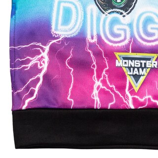 Foto 7 | Foto 7 | Sudadera Con Capucha Monster Jam Trucks Grave Digger Big Boys, Negro/verde - Venta Internacional.