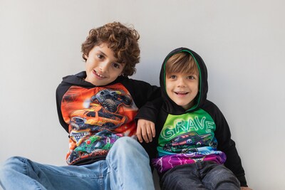 Foto 4 | Foto 4 | Sudadera Con Capucha Monster Jam Trucks Grave Digger Para Niños Pequeños, Negro/verde - Venta Internacional.