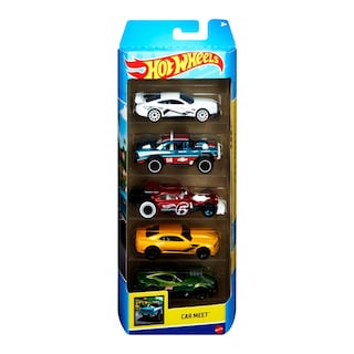 Foto 4 | Foto 4 | Vehículo Hot Wheels Paquete 5 Autos Varios Modelos 01806 Mattel
