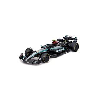 Foto 1 | Foto 1 | Coche Burago F1 Mercedes W15 2024 a Escala 1:43 #44 Hamilton Die Cast Detallado