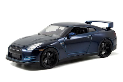 Foto 1 | Foto 1 | Coche Jada Toys Fast & Furious Nissan GTR Azul 1:24 - Venta Internacional