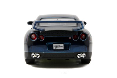 Foto 3 | Foto 3 | Coche Jada Toys Fast & Furious Nissan GTR Azul 1:24 - Venta Internacional