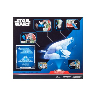 Foto 3 | Foto 3 | Starship De Boba Fett De Toy Star Wars De 7 Pulgadas Con Licencia Oficial - Venta Internacional.