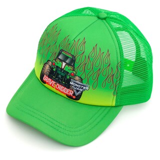 Foto 1 | Foto 1 | Gorra De Béisbol Monster Jam Grave Digger Green Para Jóvenes - Venta Internacional.