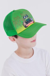 Foto 2 | Foto 2 | Gorra De Béisbol Monster Jam Grave Digger Green Para Jóvenes - Venta Internacional.