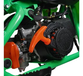 Foto 4 | Foto 4 | Moto Cross Para Niños Starkids Skr1006 Gasolina Doble Escape Rojo