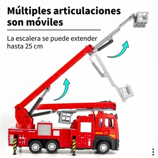 Foto 5 | Foto 5 | Camion De Bomberos Lab.g1pz Rojo