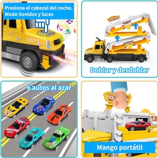 Foto 3 | Foto 3 | Coches Juguete Lab.g Amarillo 7pz