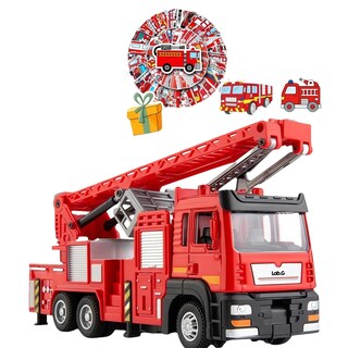 Foto 1 | Foto 1 | Camion De Bomberos Lab.g 1pz Rojo