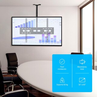 Foto 3 | Foto 3 | Soporte de Techo Steren para Pantallas de 32'' a 83''