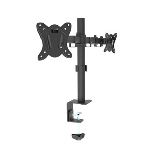 Foto 3 | Foto 3 | Soporte Getttech TW-1404 color Negro para 2 Pantallas de 10-30''