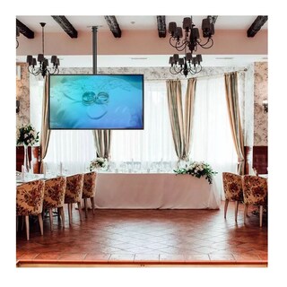 Foto 2 | Foto 2 | Soporte se Techo Inclinable para Pantalla 14 a 32 Pulgadas Elegate Negro