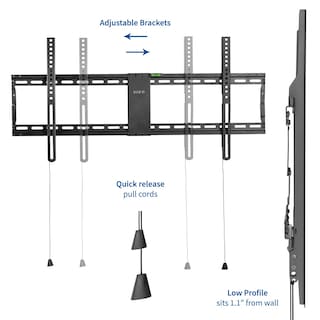 Foto 3 | Foto 3 | Soporte De Pared Vivo Ultra Heavy Duty Para Pantallas De 43 A 90 Pulgadas - Venta Internacional.