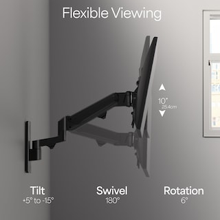 Foto 6 | Foto 6 | Soporte De Pared Para Tv Vivo Mount-g200b Para Pantallas De 23 A 43 Pulgadas - Venta Internacional.