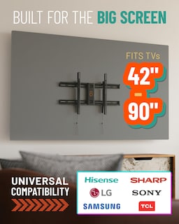 Foto 4 | Foto 4 | Soporte De Pared Para Tv Echogear Egll3 Para Televisores De Hasta 90 - Venta Internacional.