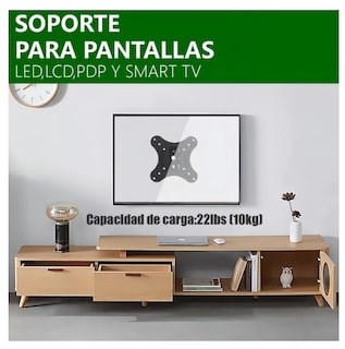 Foto 6 | Foto 6 | Soporte Tv 24 Pulgadas Soporte Pantalla 14 Base Para Tele 27 Negro Soporte De Techo Para 24 Pulgadas Para Pantalla Tv Monitor 14