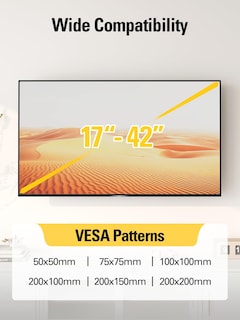 Foto 5 | Foto 5 | Soporte De Pared Para Tv Dream Md2351 Para Pantalla Plana De 17 A 42 Pulgadas - Venta Internacional.