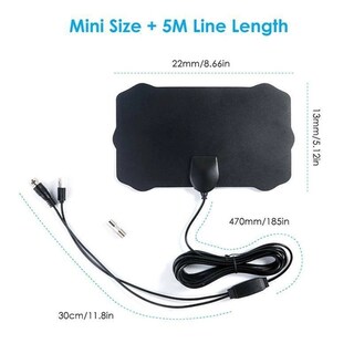 Foto 2 | Foto 2 | Venta Internacional - Antena HDTV A-one color Negro Alcance 5000 Millas 4K HD Señal para TV Digital