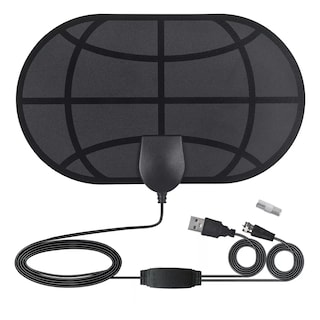 Foto 1 | Foto 1 | Antena de Tv Hd 4k 1080p para Interiores Eo Safe Imports Esi-10826 Negro