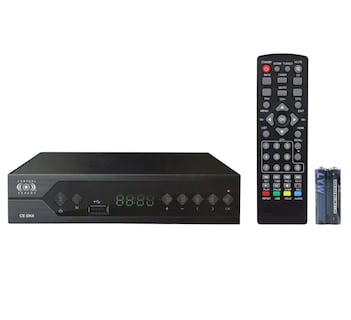 Foto 1 | Foto 1 | Decodificador de TV Digital Análoga con Salida HDMI en Negro