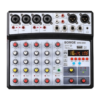 Foto 1 | Foto 1 | Mezclador De Sonido De Audio Bomge Consola De Mezclas Digital Para Dj De 6 Canales - Venta Internacional.