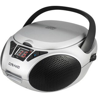 Foto 1 | Foto 1 | Boombox Portátil Craig Cd6925 Con Bluetooth De Carga Superior, Color Plateado - Venta Internacional.