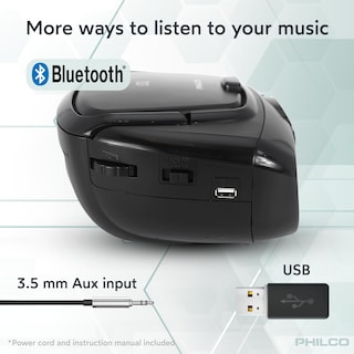 Foto 5 | Foto 5 | Reproductor De Cd Portátil Boombox Philco Retro Bluetooth Con Bluetooth - Venta Internacional.