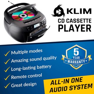 Foto 2 | Foto 2 | Reproductor De Casetes De Cd Boombox Klim Cd Radio Am/fm Bluetooth - Venta Internacional.