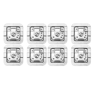 Foto 1 | Foto 1 | Juego de 8 broches cromados para Flight Case Eo Safe Imports Plateado