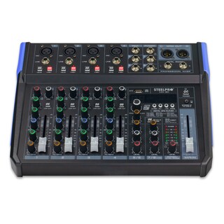 Foto 1 | Foto 1 | Mezcladora de Audio Steelpro Usb Bluetooth 8ch 16 Efectos