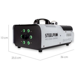 Foto 3 | Foto 3 | Maquina de Humo Dmx 1200w Led Rgb Inalambrico Steelpro