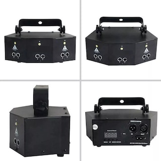 Foto 2 | Foto 2 | Proyector Láser Eo Safe Imports Esi-7502 color Negro Estroboscópico para Escenario