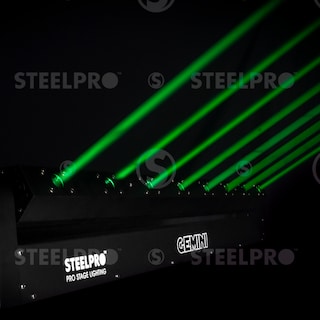 Foto 2 | Foto 2 | Barra Laser Luces Dj Verde 8 X 100mw Gemini By Steelpro