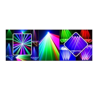 Foto 2 | Foto 2 | Proyector Rayo Láser Belug Rgb Dmx Potente 500mw Par Luces Para Dj, Negro