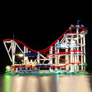 Foto 1 | Foto 1 | Kit De Iluminación Briksmax Para Lego Roller Coaster 10261 Con Led - Venta Internacional.