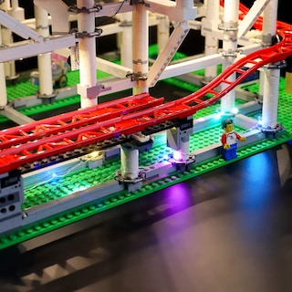 Foto 5 | Foto 5 | Kit De Iluminación Briksmax Para Lego Roller Coaster 10261 Con Led - Venta Internacional.