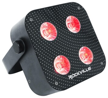 Foto 2 | Foto 2 | Luces Led De Lavado Rockville Mini Ir4 Negras, Paquete De 4 Unidades, Rgbwa+uv - Venta Internacional.