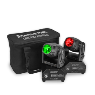 Foto 1 | Foto 1 | Steelpro Maleta Con 2 Mini Cabezas Móvil Beam Rgbw, 4 En 1