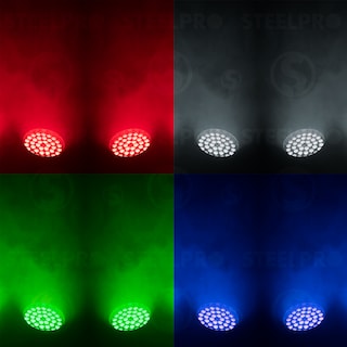 Foto 4 | Foto 4 | Cabeza Robotica Led Wash/zoom Rgbw 36x15w Pizza-pro Steelpro