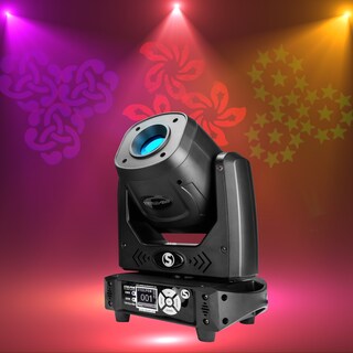 Foto 4 | Foto 4 | Luz Escenario Cabeza Móvil Spot Con Gobos 90 Watts Dmx Audioritmico Aro Smd