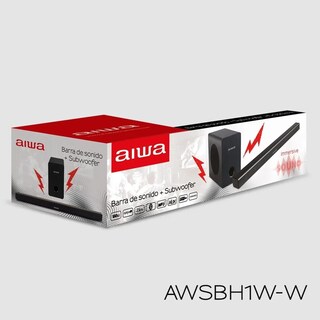 Foto 3 | Foto 3 | Barra de Sonido Aiwa Negra Potencia 300w Subwoofer