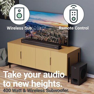 Foto 4 | Foto 4 | Barra De Sonido Majority Sierra 2.1.2 Dolby Atmos De 400 W Con Subwoofer - Venta Internacional.
