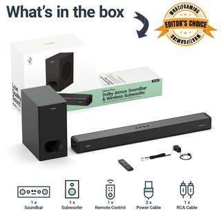 Foto 6 | Foto 6 | Barra De Sonido Majority Sierra 2.1.2 Dolby Atmos De 400 W Con Subwoofer - Venta Internacional.