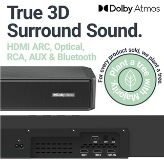 Foto 7 | Foto 7 | Barra De Sonido Majority Sierra 2.1.2 Dolby Atmos De 400 W Con Subwoofer - Venta Internacional.