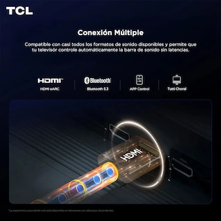 Foto 3 | Foto 3 | Barra De Sonido Tcl S55h Super Bass 2.1ch Pro Dolby Atmos Ia