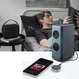 Foto 3 | Foto 3 | Transmisor Y Receptor De Audio Bluetooth V5.0 Aux Eo Safe Imports Esi-4288 color Negro