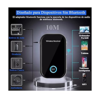 Foto 3 | Foto 3 | Receptor Y Transmisor Bluetooth V5.0 De Audio Eo Safe Imports Esi-4282 color Negro