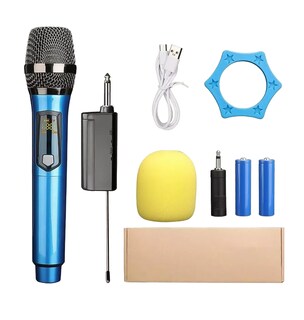 Foto 1 | Foto 1 | Kit de Micrófono Inalámbrico Belug color Azul