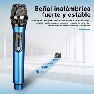 Foto 3 | Foto 3 | Kit de Micrófono Inalámbrico Belug color Azul