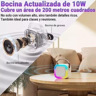 Foto 3 | Foto 3 | Bocina con Micrófonos Eo Safe Importas Infantil